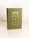Antique Green Last Days of Pompeii Book with Gold Accents