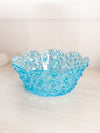 Antique Large Blue Doyle and Company No 300 Daisy and Button Bowl