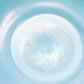 Antique Northwood Glass Rainbow Collection Large Light Blue Iridescent Glass Bowl