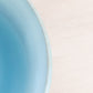Antique Northwood Glass Rainbow Collection Large Light Blue Iridescent Glass Bowl