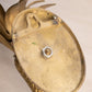 Brass Palm Tree Taper Candle Holder Sconce