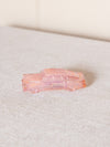 Vintage Boyd Glass Small Pink Opalescent Iridescent Car Figurine