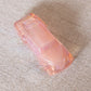 Vintage Boyd Glass Small Pink Opalescent Iridescent Car Figurine
