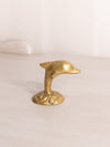 Extra Small Mini Brass Dolphin Figurine