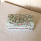 Medium Green Rectangular Floral & Bow Ceramic Lidded Box