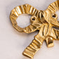 Medium Brass Bow Wall Hook