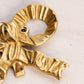 Medium Brass Bow Wall Hook