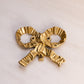 Medium Brass Bow Wall Hook