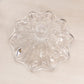 Medium Clear Crystal Footed Lidded Dish