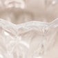 Medium Clear Crystal Footed Lidded Dish