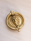 Medium Heavy Brass Lion Door Knocker