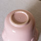 Medium Light Pink Ceramic Scalloped Ruffled Planter