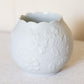 Vintage Kaiser Small Ceramic Scalloped Cupped Dogwood Planter