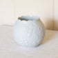 Vintage Kaiser Small Ceramic Scalloped Cupped Dogwood Planter