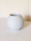 Vintage Kaiser Small Ceramic Scalloped Cupped Dogwood Planter