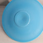 Vintage Blue Milk Glass Tidbit Tray