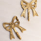 Vintage Brass Bow Hook