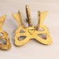 Vintage Brass Bow Hook