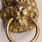 Vintage Brass Lion Head Drawer Handle Pull