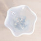Vintage Duncan & Miller Glass Small Canterbury Blue Opalescent Vase