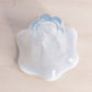 Vintage Duncan & Miller Glass Small Canterbury Blue Opalescent Vase
