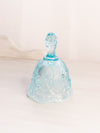 Vintage Fenton Glass Light Blue Opalescent Lily of The Valley Bell