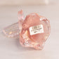 Vintage Fenton Glass Light Pink Iridescent Hummingbird Figurine