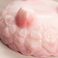 Vintage Fenton Medium Pink Rosalene Glass 3-Toed Water Lily Bowl