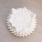 Vintage Fenton White Milk Glass Hobnail Lidded Dish