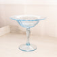 Vintage Fostoria Glass Compote Glass Azure Blue Versailles Compote
