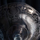 Vintage Fostoria Glass Compote Glass Azure Blue Versailles Compote