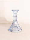 Vintage Fostoria Light Blue Glass Virginia Candlestick