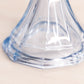 Vintage Fostoria Light Blue Glass Virginia Candlestick