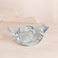 Vintage Indiana Glass Light Blue Bird Votive Candleholder