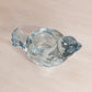 Vintage Indiana Glass Light Blue Bird Votive Candleholder