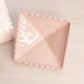 Vintage Jeannette Glass Medium Shell Pink Milk Glass Wedding Box