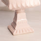 Vintage Jeannette Glass Medium Shell Pink Milk Glass Wedding Box