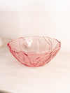 Vintage LE Smith Large Pink Bowl with Swan Designs