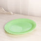 Vintage McKee Glass Laurel Oval Jadeite Uranium Tray Plate Floral Border (Glows)