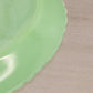 Vintage McKee Glass Laurel Oval Jadeite Uranium Tray Plate Floral Border (Glows)