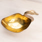 Vintage Medium Brass Swan Dish
