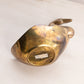 Vintage Medium Brass Swan Dish