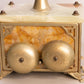 Vintage Onyx Phone with Gold Tone Accents