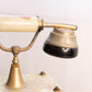 Vintage Onyx Phone with Gold Tone Accents