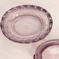 Vintage Purple LE Smith Glass Lidded Bunny on Nest Dish