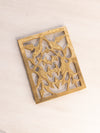 Vintage Rectangular Brass Bird Trivet