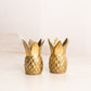 Vintage Small Brass Pineapple Candleholder