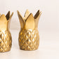 Vintage Small Brass Pineapple Candleholder