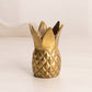 Vintage Small Brass Pineapple Candleholder