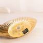 Vintage Small Brass Detailed Swan Dish